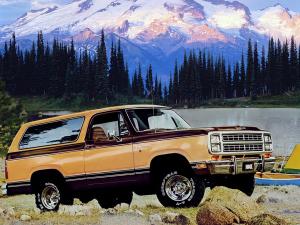 Dodge Ramcharger SE Pkg. 1979 года